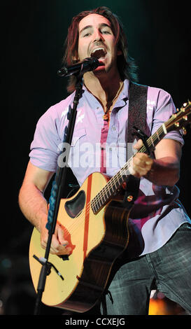 Mar 21, 2010 - Hampton, Virginia; USA - Musician JAKE OWEN performs live as part of the 2010 Winterblast that was presented by 97.3 The Eagle Radio Station at the Hampton Coliseum. Copyright 2010 Jason Moore. Stock Photo