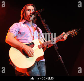 Mar 21, 2010 - Hampton, Virginia; USA - Musician JAKE OWEN performs live as part of the 2010 Winterblast that was presented by 97.3 The Eagle Radio Station at the Hampton Coliseum. Copyright 2010 Jason Moore. Stock Photo