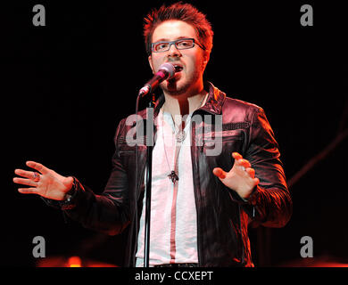 Mar 21, 2010 - Hampton, Virginia; USA - Singer DANNY GOKEY performs live as part of the 2010 Winterblast that was presented by 97.3 The Eagle Radio Station at the Hampton Coliseum. Copyright 2010 Jason Moore. Stock Photo