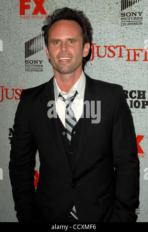 Mar. 08, 2010 - Los Angeles, California, United States - WALTON GOGGINS Attends The Los Angeles Premiere Screening Of ''Justified'' Held At The Directors Guild Of America In Los Angeles, CA. 03-08-10. 2009.K64436LONG(Credit Image: Â© D. Long/Globe Photos/ZUMApress.com) Stock Photo
