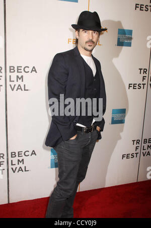 Actor COLIN FERRELL attends the NY premiere of 'ONDINE' held at TPAC during the 9th Annual Tribeca Film Festival. Stock Photo