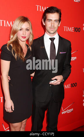 Twitter Creator JACK DORSEY And KATE GREER Attend The 2010 Time 100 ...