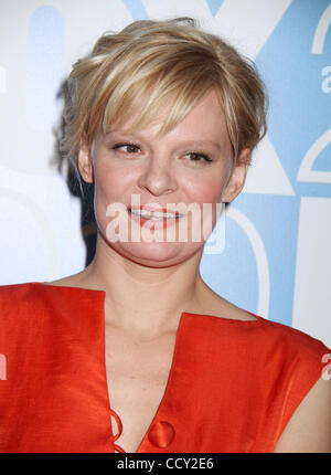 Actor MARTHA PLIMPTON attends the FOX 2010 Upfront after-party held at Wollman Rink in Central Park. Stock Photo