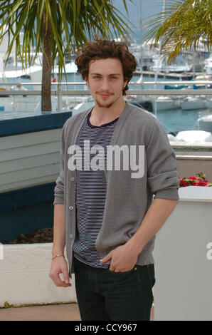 Actor Aaron Johnson attends the 'Chatroom' Photo Call held at the Palais des Festivals Stock Photo