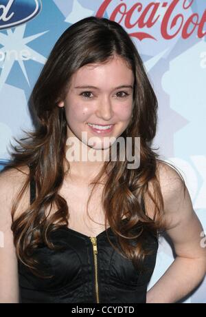 Mar 11, 2010 - Los Angeles, California, USA - Actress HAYLEY MCFARLAND  at the Top 12 American Idol Party held at Industry in Hollywood.  (Credit Image: Â© Paul Fenton/ZUMA Press) Stock Photo