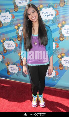 Mar 14, 2010 - Los Angeles, California, USA - Actress ASHLEY ARGOTA  at the A Day At Santa Monica Pier for The Make-A-Wish Foundation helping Children and their Families. (Credit Image: Â© Paul Fenton/ZUMA Press) Stock Photo