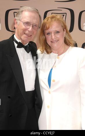 Apr 17, 2010 - Los Angeles, California, USA - Actor BERNIE KOPELL and wife KATRINA  at the TV Land Awards 2010 held  on the Sony Studios Lot, Los Angeles.  (Credit Image: Â© Paul Fenton/ZUMA Press) Stock Photo