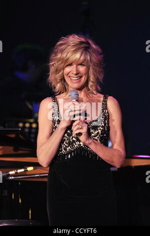 March 6, 2009 - Emporia, Virginia, USA Singer Debby Boone performing at the Greensville Performing Arts Center in Emporia, VA copyright Tina Fultz Stock Photo