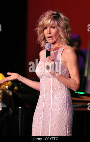 March 6, 2009 - Emporia, Virginia, USA Singer Debby Boone performing at the Greensville Performing Arts Center in Emporia, VA copyright Tina Fultz Stock Photo