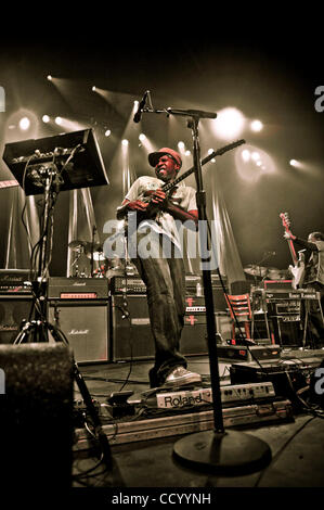 Mar 10, 2010 - San Francisco, California, USA - VERNON REID of 'Living Colour' performs live at the Warfield Theater during the Experience Hendrix Tribute Tour. (Credit Image: © Jerome Brunet/ZUMA Press) Stock Photo