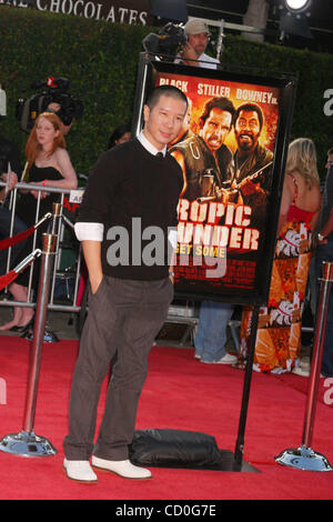 Aug. 11, 2008 - Hollywood, California, U.S. - I13574CHW.''TROPIC THUNDER'' LOS ANGELES PREMIERE PRESENTED BY DREAMWORKS' .MANN'S VILLAGE THEATRE, WESTWOOD, CALIFORNIA 08-11-2008.REGGIE LEE (Credit Image: Â© Clinton Wallace/Globe Photos/ZUMAPRESS.com) Stock Photo