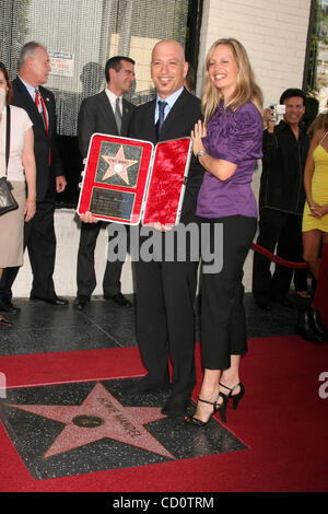 Sept. 4, 2008 - Hollywood, California, U.S. - I13674CHW.''HOWIE MANDEL'' HONORED WITH A STAR ON THE HOLLYWOOD WALK OF FAME .HOLLYWOOD BLVD,  HOLLYWOOD, CA  .09/04/08.HOWIE MANDEL AND WIFE TERRY SOIL.(Credit Image: Â© Clinton Wallace/Globe Photos/ZUMAPRESS.com) Stock Photo