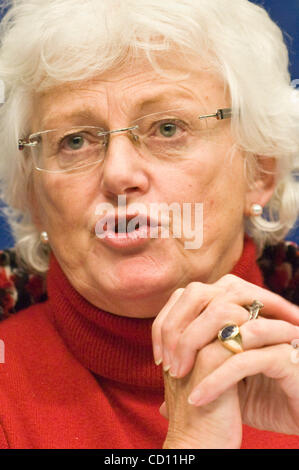 EU agriculture commissioner Mariann Fischer Boel of Denmark gives a