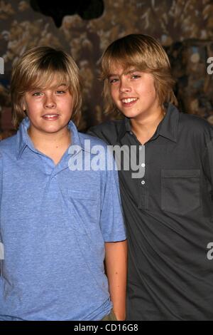 June 22, 2008 - Hollywood, California, U.S. - I13395CHW.DISNEY-PIXAR'S ''WALL-E'' LOS ANGELES PREMIERE .GREEK THEATRE, LOS ANGELES, CA  .06/21/08.COLE SPROUSE  AND DYLAN SPROUSE (Credit Image: Â© Clinton Wallace/Globe Photos/ZUMAPRESS.com) Stock Photo