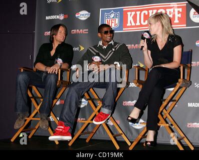 Sept. 3, 2008 - New York, New York, U.S. - Keith Urban, Usher and Natasha Bedingfield attend press conference at Rose Hall in New York on September 3, 2008 to announce NFL Opening Kickoff 2008 Concert at Columbus Circle to be held on September 4 2008...  /   K59453TGA(Credit Image: Â© Terry Gatanis/ Stock Photo