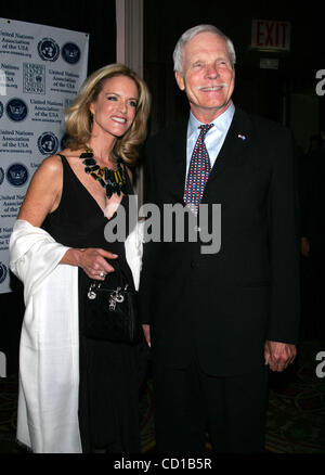 Ted Turner and his girlfriend Cynthia MacDonald 10th Annual Giants Of ...