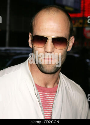 Mar 03, 2008 - New York, NY, USA - Actor JASON STATHAM arrives for TV appearances in Times Square to promote his new movie 'The Bank Job.'  (Credit Image: © Nancy Kaszerman/ZUMA Press) Stock Photo