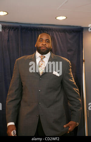 Mar 24, 2008 - Detroit, Michigan, USA - Detroit Mayor KWAME KILPATRICK and a former aide were charged today with perjury and obstruction of justice after prosecutors said sexually explicit text messages between the two contradicted their sworn court testimony. Kilpatrick defiantly declared his innoc Stock Photo