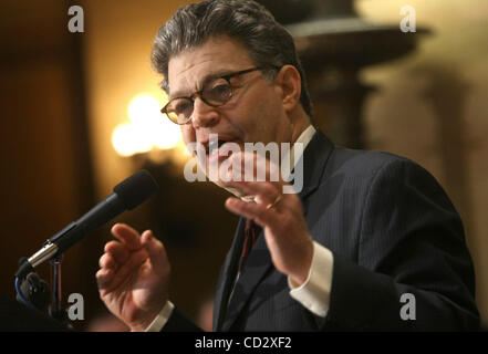 St. Paul, MN., Tuesday, 3/25/2008] U.S. Senate candidate Al Franken ...