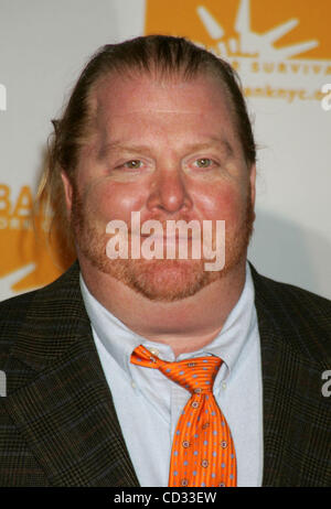 Apr 07, 2008 - New York, NY, USA - Chef MARIO BATALI at the arrivals for the 5th Annual Can-Do Awards which honored the 25th anniversary of Food Bank for New York City held at Chelsea Piers. (Credit Image: © Nancy Kaszerman/ZUMA Press) Stock Photo