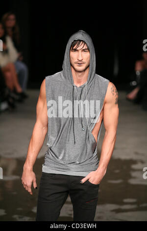 Apr 28, 2008 - Sydney, Australia - A model on the runway during the Trimapee Spring/Summer 2008-2009 collection show at Rosemount Australian Fashion Week in Sydney. (Credit Image: © Marianna Day Massey/ZUMA Press) Stock Photo