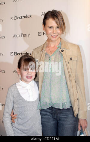 Apr 29, 2008 - Sydney, Australia -  ANTONIA KIDMAN and daughter arrive for the Alex Perry Spring/Summer 2008-2009 collection show at Rosemount Australian Fashion Week in Sydney. (Credit Image: © Marianna Day Massey/ZUMA Press) Stock Photo