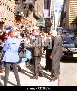 Apr. 29, 2008 - New York, New York, U.S. - ROBERT DOWNEY JR. ARRING AT LETTERMAN SHOW.EDSULLIVAN THEATER   04-29-2008.       2008.ROBERT DOWNEY JR..K57900RM(Credit Image: Â© Rick Mackler/Globe Photos/ZUMAPRESS.com) Stock Photo