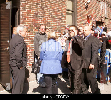 Apr. 29, 2008 - New York, New York, U.S. - ROBERT DOWNEY JR. ARRING AT LETTERMAN SHOW.EDSULLIVAN THEATER   04-29-2008.       2008.ROBERT DOWNEY JR..K57900RM(Credit Image: Â© Rick Mackler/Globe Photos/ZUMAPRESS.com) Stock Photo