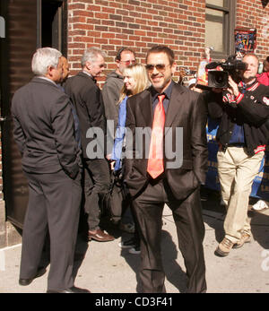 Apr. 29, 2008 - New York, New York, U.S. - ROBERT DOWNEY JR. ARRING AT LETTERMAN SHOW.EDSULLIVAN THEATER   04-29-2008.       2008.ROBERT DOWNEY JR..K57900RM(Credit Image: Â© Rick Mackler/Globe Photos/ZUMAPRESS.com) Stock Photo