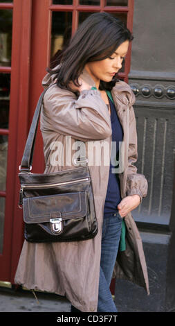 Apr 29, 2008 - New York, NY, USA - Actress CATHERINE ZETA-JONES films her new movie 'The Rebound' in the Meatpacking district. (Credit Image: © Nancy Kaszerman/ZUMA Press) Stock Photo