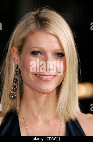 Apr 30, 2008 - Hollywood, California, USA - Actress GWYNETH PALTROW arriving at the 'Iron Man' Hollywood Premiere held at the Chinese Theatre. (Credit Image: Stock Photo