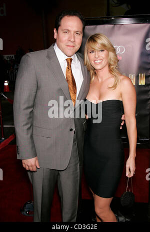 Apr 30, 2008 - Hollywood, California, USA - Director JON FAVREAU & JOYA TILLEM arriving at the 'Iron Man' Hollywood Premiere held at the Chinese Theatre. (Credit Image: © Lisa O'Connor/ZUMA Press) Stock Photo