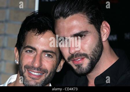 Marc Jacobs and husband Lorenzo Martone out and about in the West Village.  Jacobs was wearing a kilt and carrying a Hermes bag Stock Photo - Alamy