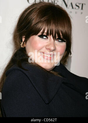 Nov 13, 2008 - New York, NY, USA - Singer ADELE at the arrivals for the Keep A Child Alive's 5th Annual Black Ball held at the Hammerstein Ballroom. (Credit Image: © Nancy Kaszerman/ZUMA Press) Stock Photo