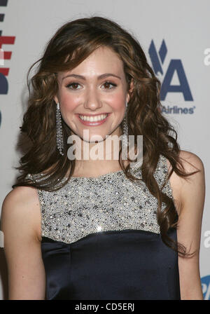 Emmy Rossum  at the 15th Annual Race To Erase MS Themed 'We Heart To Erase MS' held at the Hyatt Regency Century Plaza Hotel, Los Angeles. Stock Photo