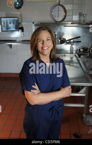 May 28, 2008 - Orlando, Florida, USA - Dr. JAN GARAVAGLIA, Chief Medical Examiner of Orange County, Florida, and host of the Discover Health Channel television show Dr. G: Medical Examiner, stands in the morgue of the Orange County Medical Examiner's Office in Orlando, Florida, May 28, 2008. (Credit Stock Photo