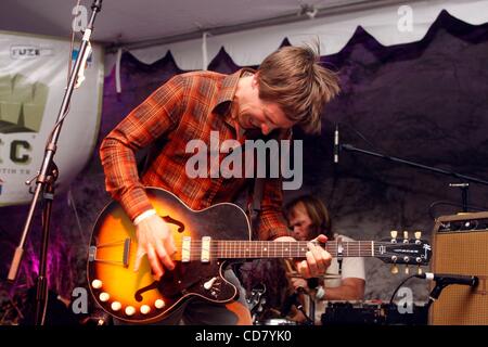 Mar 12, 2008 - Austin, Texas, USA - Shearwater at Club Deville performing in Austin Texas on March 12, 2008 during SXSW 2008.  (Credit Image: Â© Aviv Small/ZUMA Press) Stock Photo