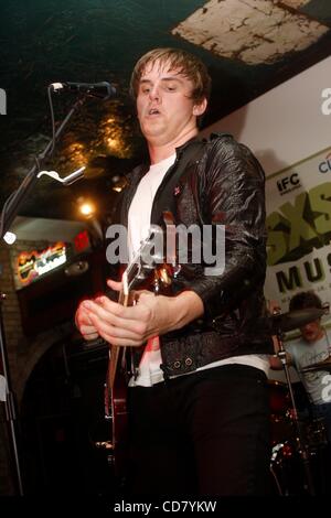 Mar 12, 2008 - Austin, Texas, USA - TABS at Maggie Maes performing in Austin Texas on March 12, 2008 during SXSW 2008.  (Credit Image: Â© Aviv Small/ZUMA Press) Stock Photo