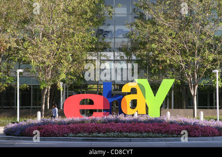 Oct 20, 2008 - Silicon Valley, California, USA - Worldwide headquarters of PayPal is located in this eBay Inc. facility (eBay Park North) at 2211 North First Street in San Jose, California, in the heart of Silicon Valley.  Images show signs, logos, grounds, buildings, and people at PayPal headquarte Stock Photo