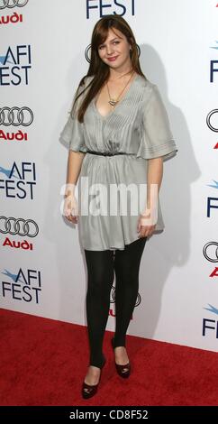 Oct 30, 2008 - Los Angeles, California, USA - Actress AMBER TAMBLYN at the The 2008 AFI Fest Opening Night Premiere 'Doubt' held at the Arclight Hollywood. (Credit Image: Â© Paul Fenton/ZUMA Press) Stock Photo