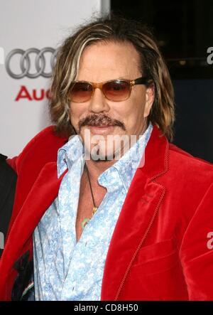 Nov 06, 2008 - Los Angeles, California, USA -  Actor MICKEY ROURKE  at the AFI Film Festival for  'The Wrestler' Los Angeles Premiere held at Grauman's Chinese Theater. (Credit Image: Â© Paul Fenton/ZUMA Press) Stock Photo