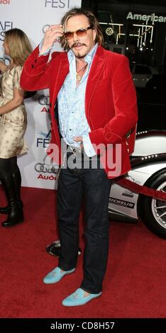 Nov 06, 2008 - Los Angeles, California, USA -  Actor MICKEY ROURKE  at the AFI Film Festival for  'The Wrestler' Los Angeles Premiere held at Grauman's Chinese Theater. (Credit Image: Â© Paul Fenton/ZUMA Press) Stock Photo