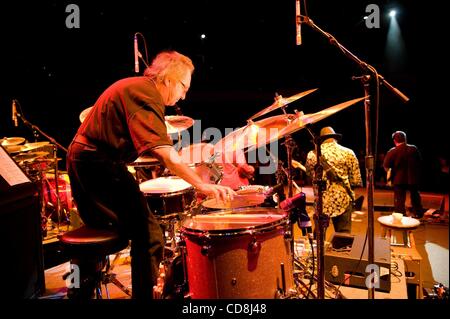 MITCH MITCHELL, drummer and last surviving member of the Jimi Hendrix Experience, was found dead in a Portland, Oregon, hotel, Nov. 12, 2006. Mitchell was touring with the 'Experience Hendrix Tour,' which wrapped its West Coast leg Nov. 7, 2006. Sgt. Brian Schmautz, a Portland police spokesman, told Stock Photo