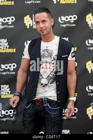 Jun 08, 2010 - Los Angeles, California, USA - MIKE SORRENTINO, also known as The 'SITUATION' from 'Jersey Shore' on the Red Carpet during the NewNowNext Awards 2010 hosted by Logos Network at the Edison Hotel. (Credit Image: © Mark Samala/ZUMApress.com) Stock Photo