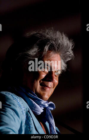 Grand Ole Opry member Marty Stuart and His Fabulous Superlatives band perform during the Lakefest Fourth of July Celebration. Stuart is widely considered to be one of country music's most eclectic artists because of the diversity of his repertoire. Stock Photo