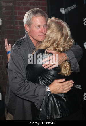 Jul 24, 2010 - San Diego, California, U.S. - BRUCE BOXLEITNER and CINDY MORGAN attends the 'Tron Legacy' Party hosted by MySpace at Flynn's Arcade during Comic Con International 2010. (Credit Image: © Mark Samala/ZUMApress.com) Stock Photo