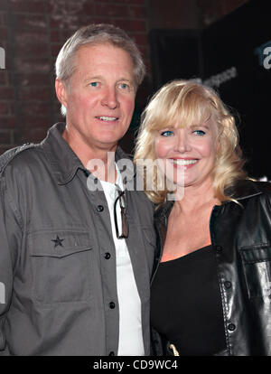 Jul 24, 2010 - San Diego, California, U.S. - BRUCE BOXLEITNER and CINDY MORGAN attends the 'Tron Legacy' Party hosted by MySpace at Flynn's Arcade during Comic Con International 2010. (Credit Image: © Mark Samala/ZUMApress.com) Stock Photo