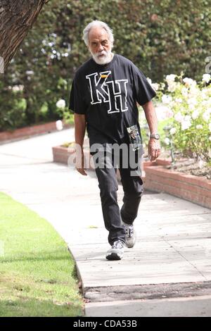 Aug. 05, 2010 - Los Angeles, California, U.S. - TOMMY CHONG walking in Brentwood, California on 8-6-2010. K65634VP.(Credit Image: Â© V.P./Globe Photos/ZUMApress.com) Stock Photo