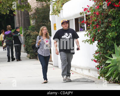 Sep. 02, 2010 - Los Angeles, California, U.S. - JONAH HILL out and about in Santa Monica, California 09-02-2010. K65725VP(Credit Image: Â© V.P./Globe Photos/ZUMApress.com) Stock Photo