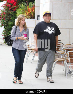 Sep. 02, 2010 - Los Angeles, California, U.S. - JONAH HILL out and about in Santa Monica, California 09-02-2010. K65725VP(Credit Image: Â© V.P./Globe Photos/ZUMApress.com) Stock Photo